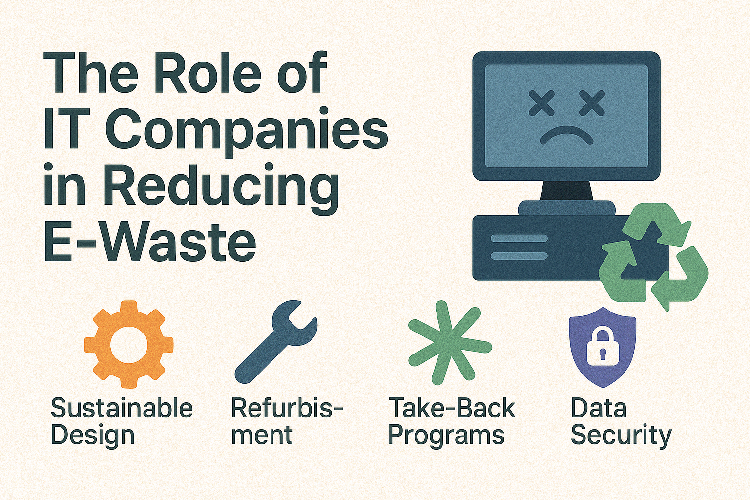 Discover how UK IT leaders slash e-waste through modular design, take-back schemes, and circular economy models. Stats, policies, and success stories inside.