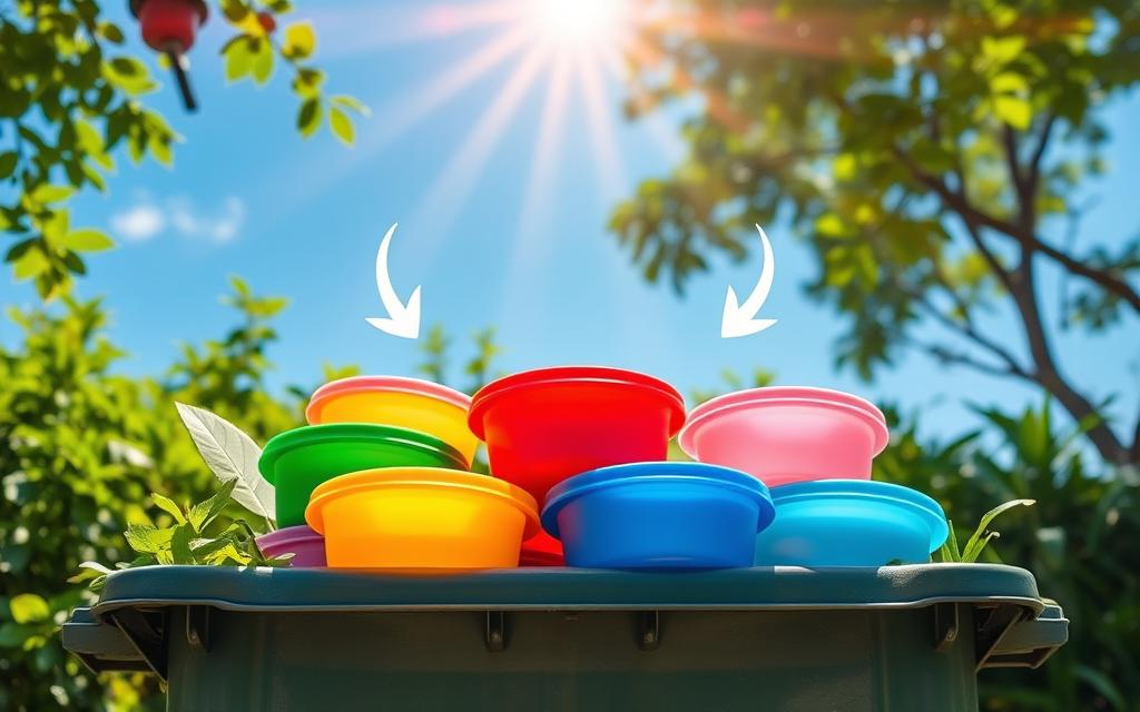 Tupperware recycling
