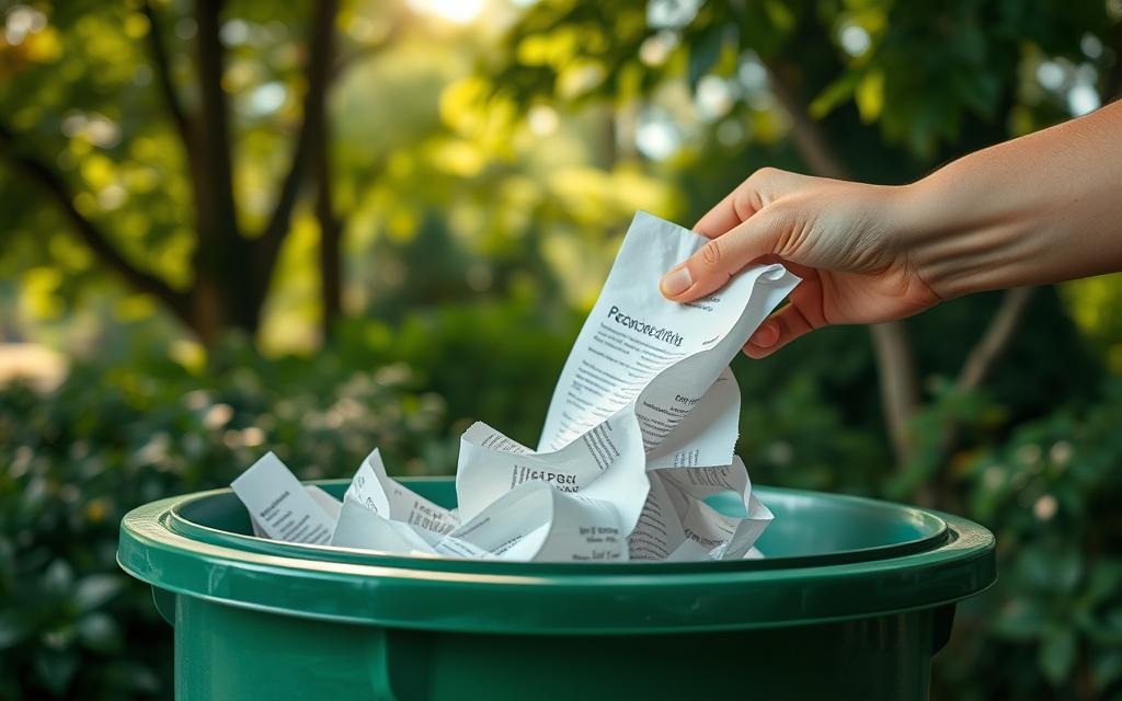 can you recycle receipts
