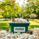 can you recycle shredded paper uk