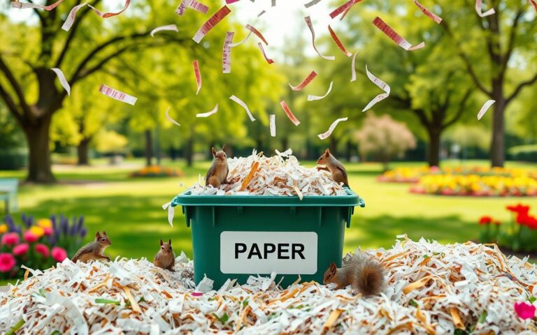 can you recycle shredded paper uk
