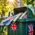 can you recycle wrapping paper uk