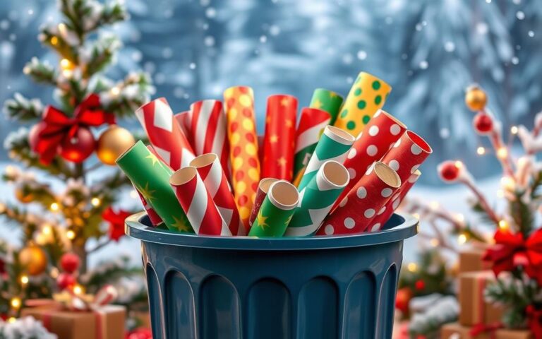 can you recycle xmas wrapping paper