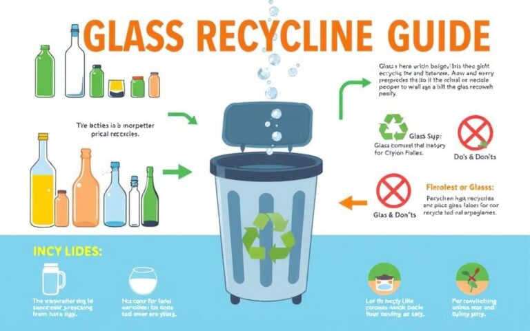does glass go in recycle bin