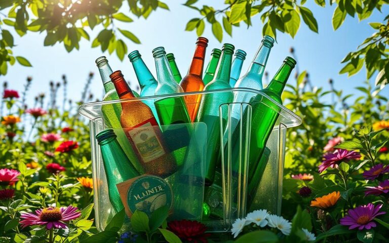 does glass go in the recycling bin