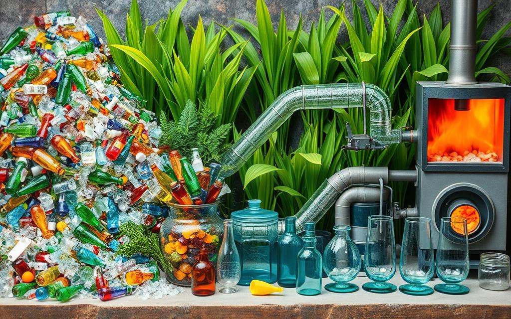does glass go into recycle bin