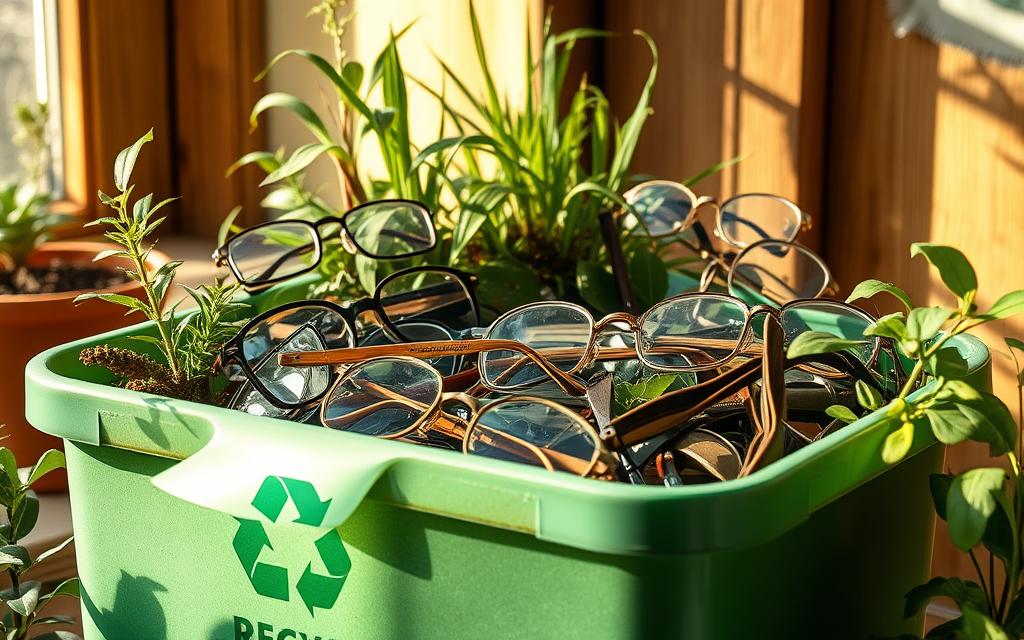 does specsavers recycle old glasses