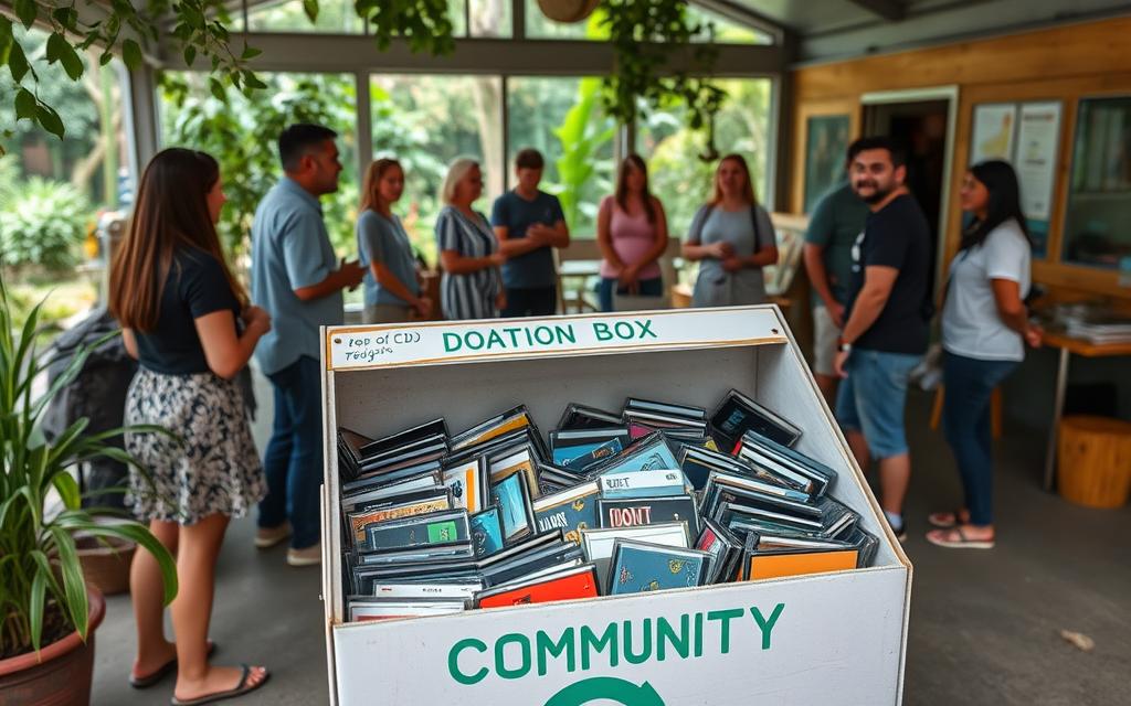 donate CDs