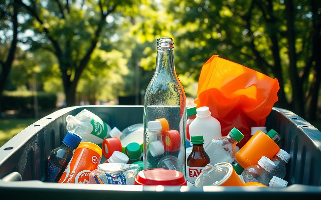 glass acceptance in recycling
