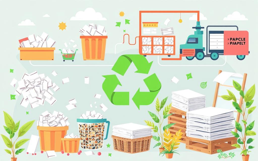 how can we recycle paper