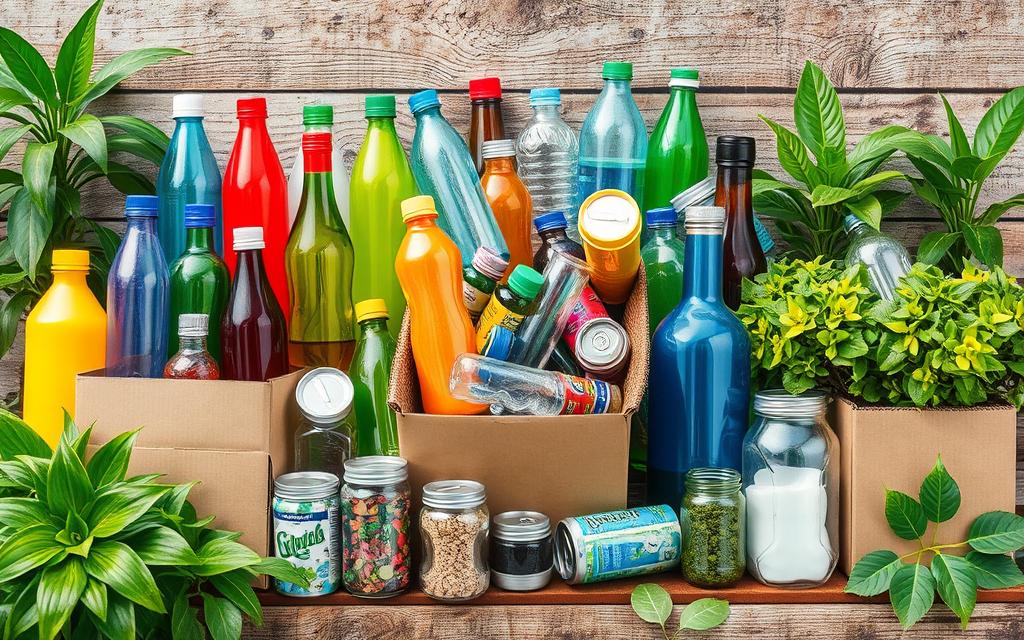 recyclable items