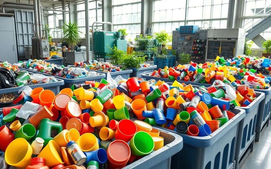 recycling facilities and recyclable plastics