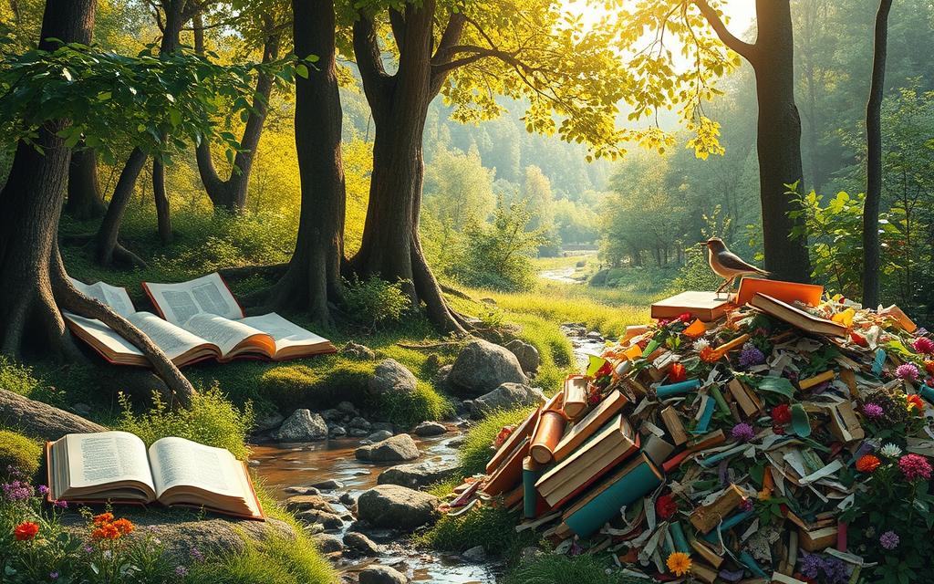 recycling process for books