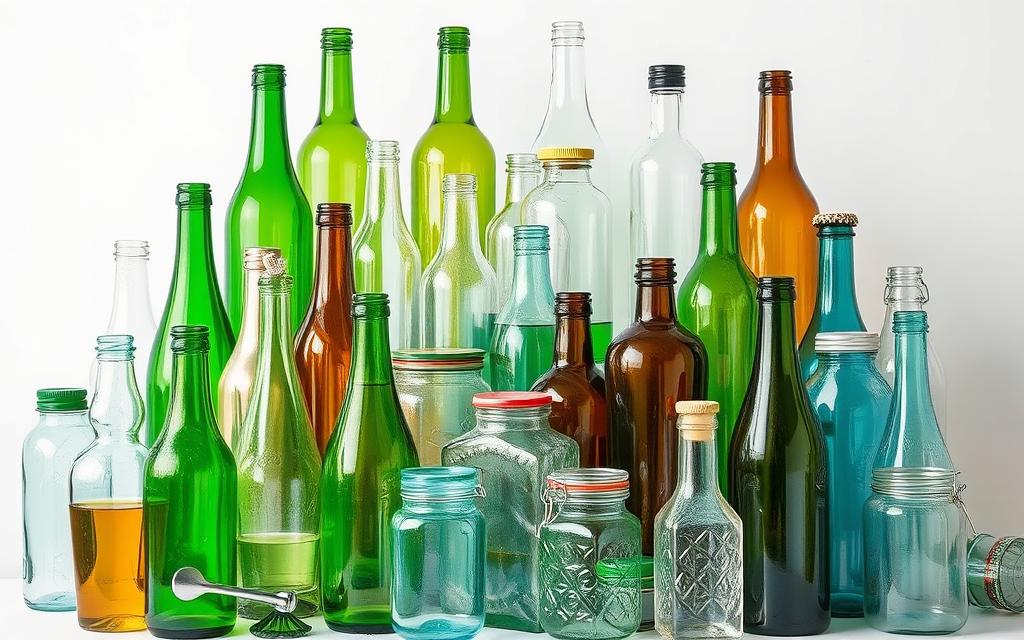 types of recyclable glass