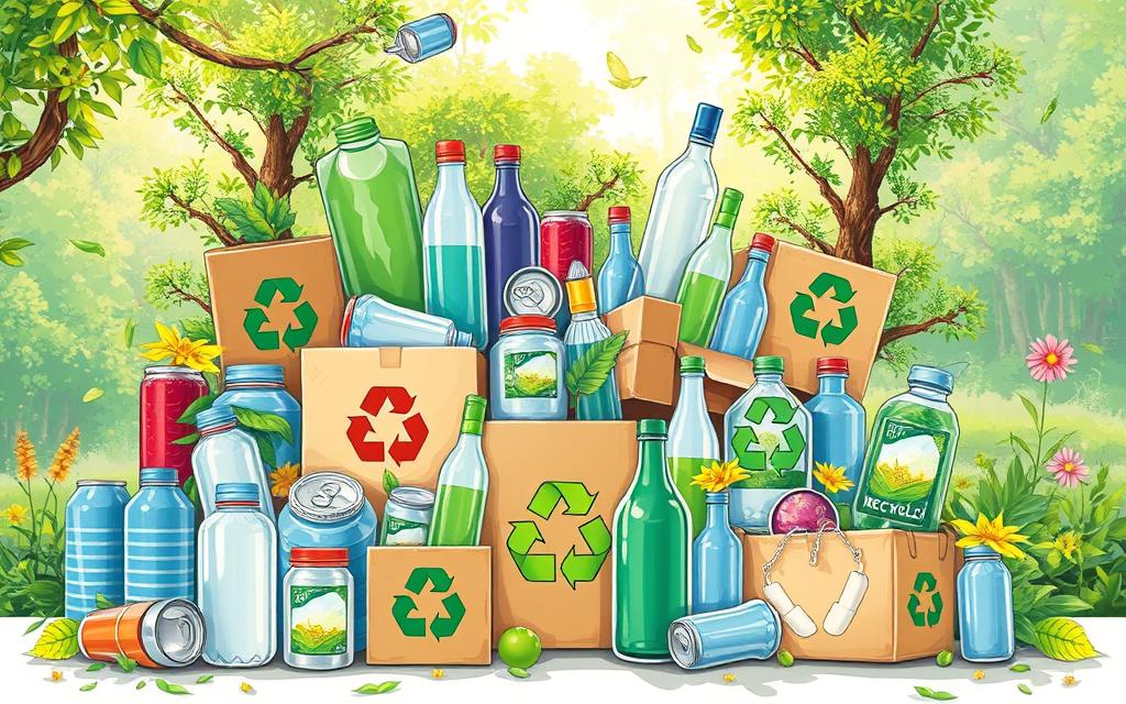 what are recycle materials