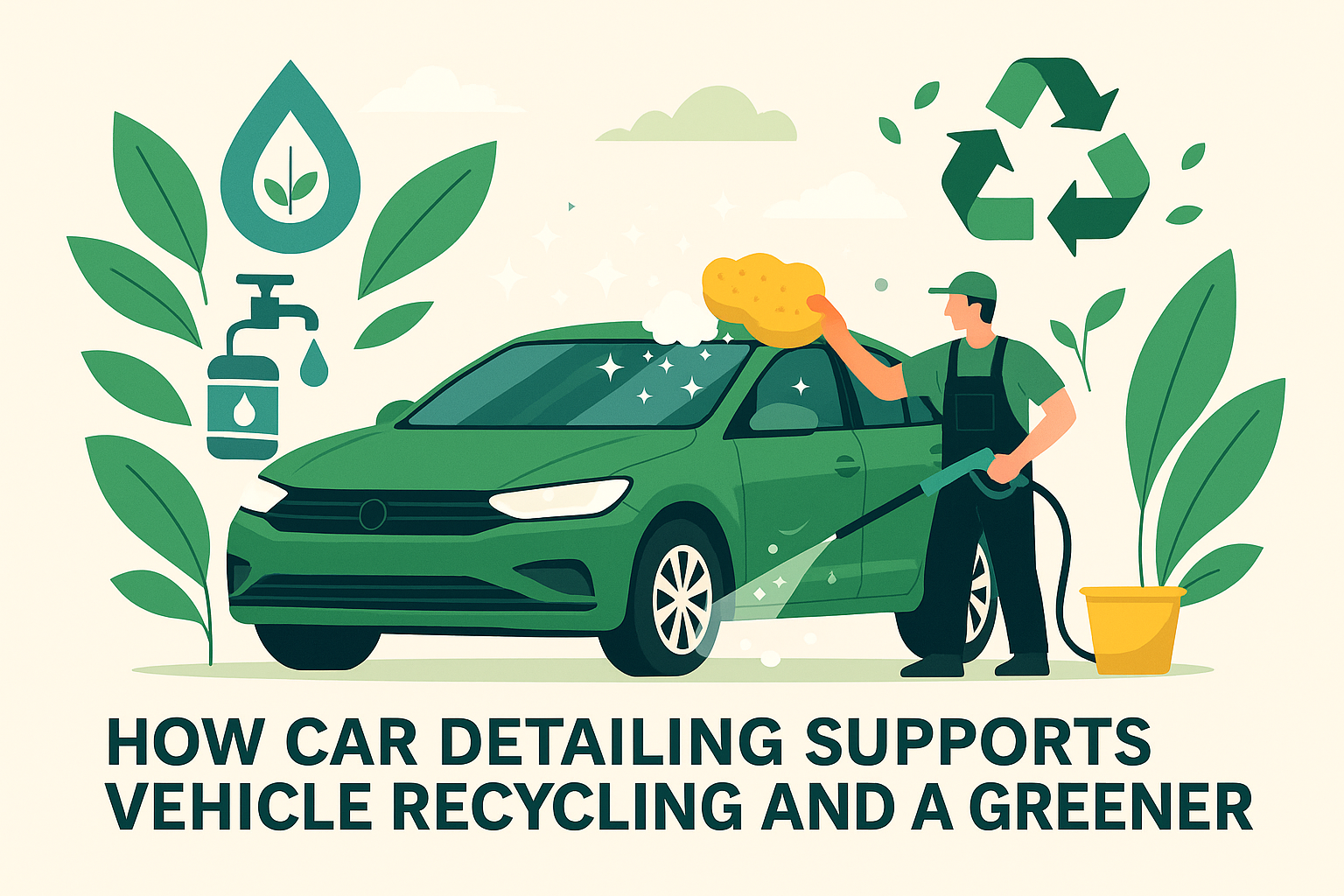 How Car Detailing Supports Vehicle Recycling and a Greener Future