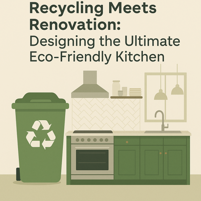 Recycling Meets Renovation: Designing the Ultimate Eco-Friendly Kitchen