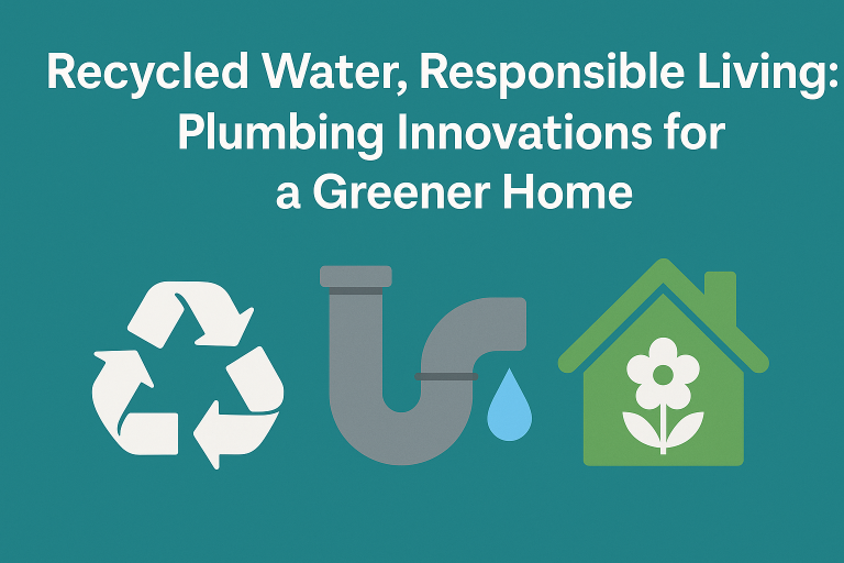 Recycled Water, Responsible Living: Plumbing Innovations for a Greener Home