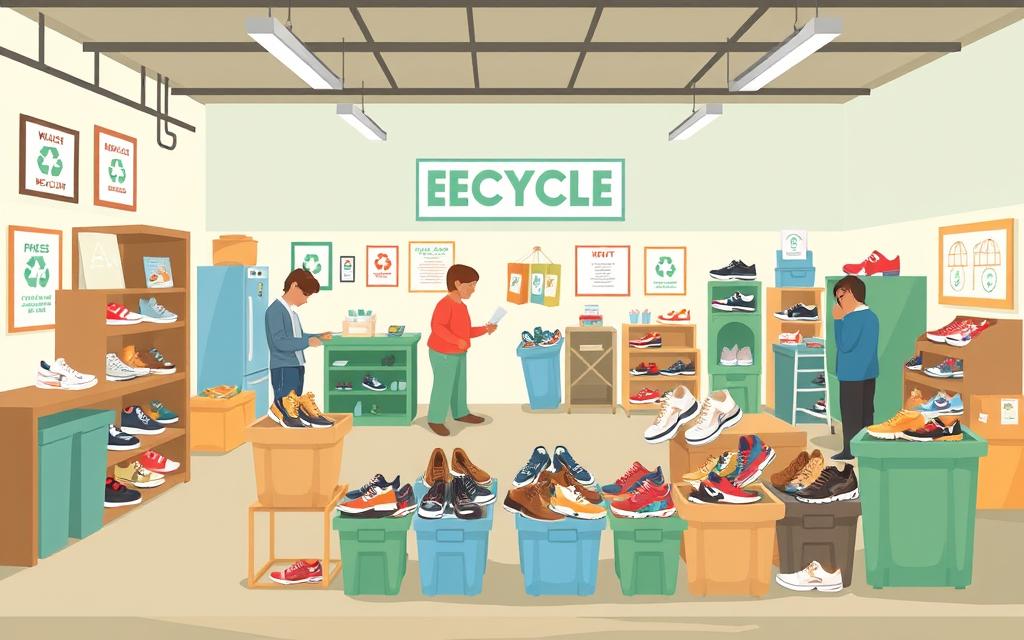 boot recycling centers near me