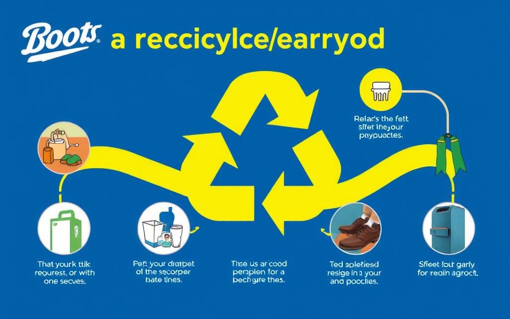 boots recycling process step by step