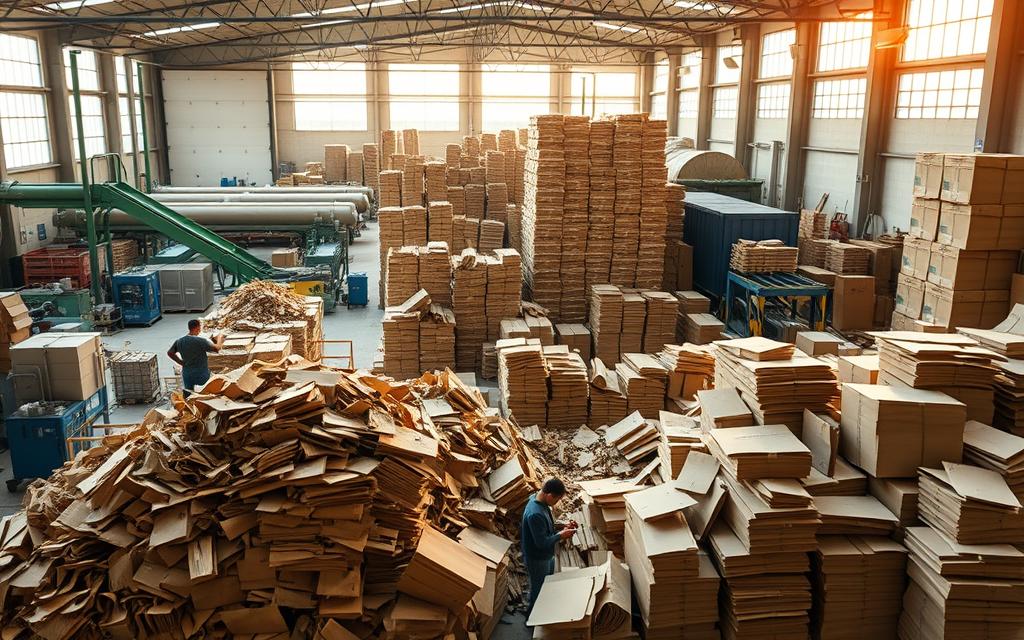 cardboard recycling services