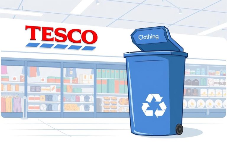 clothes recycling tesco