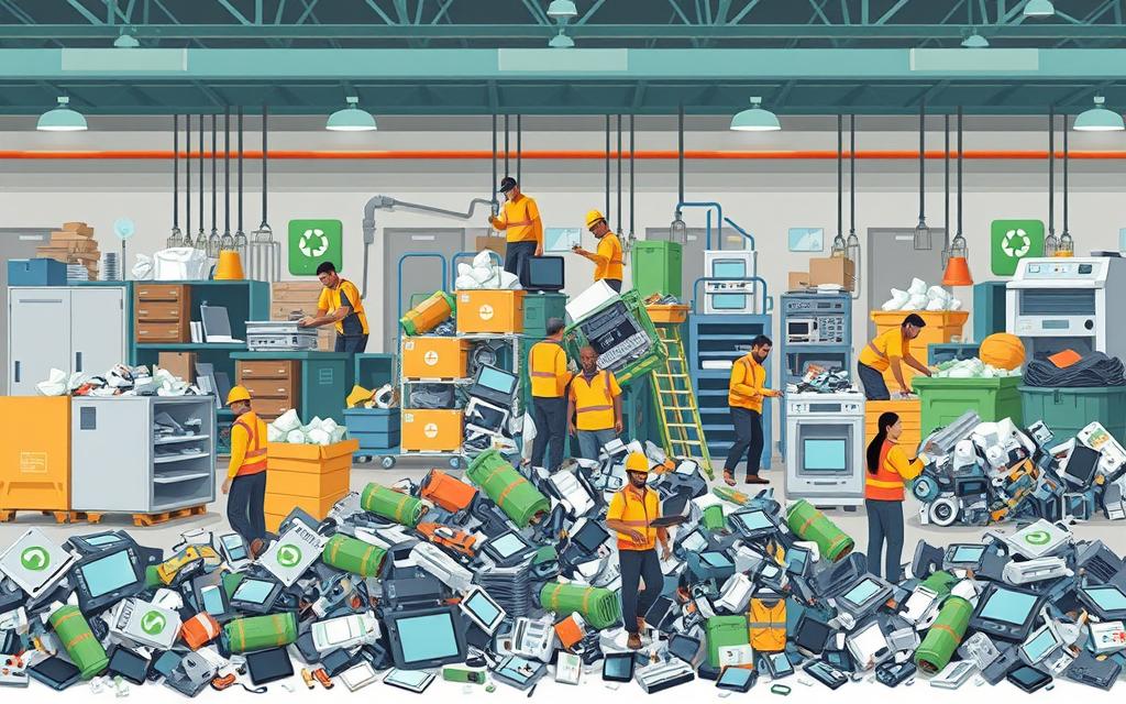 e-waste recycling drop off