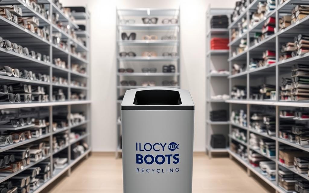 glasses recycling boots