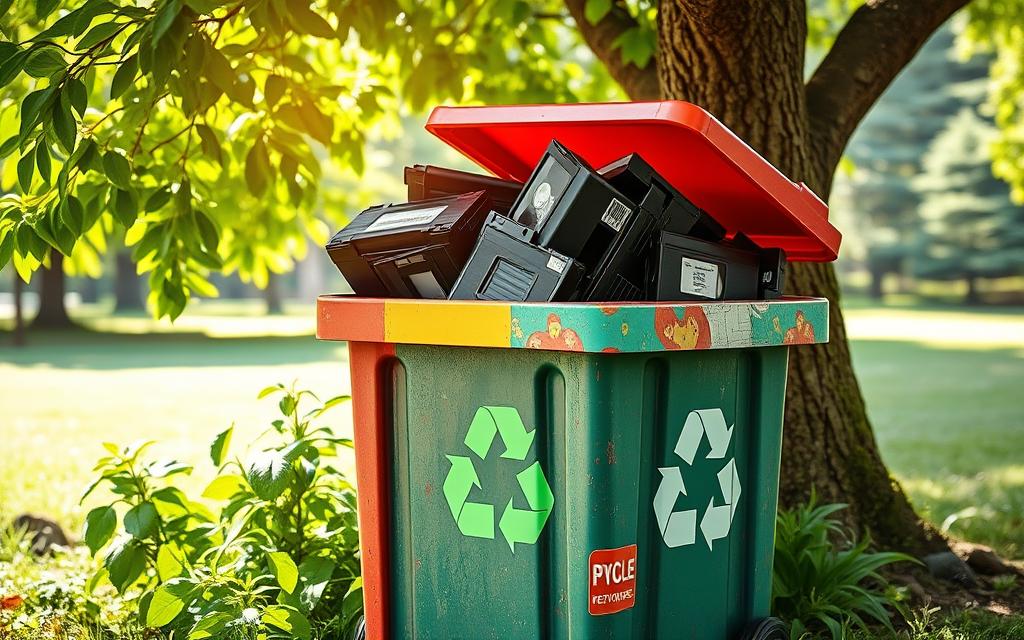 how do i recycle vhs tapes