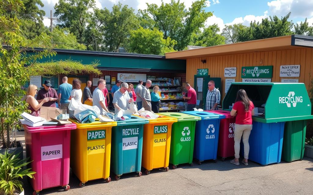 local recycling centres