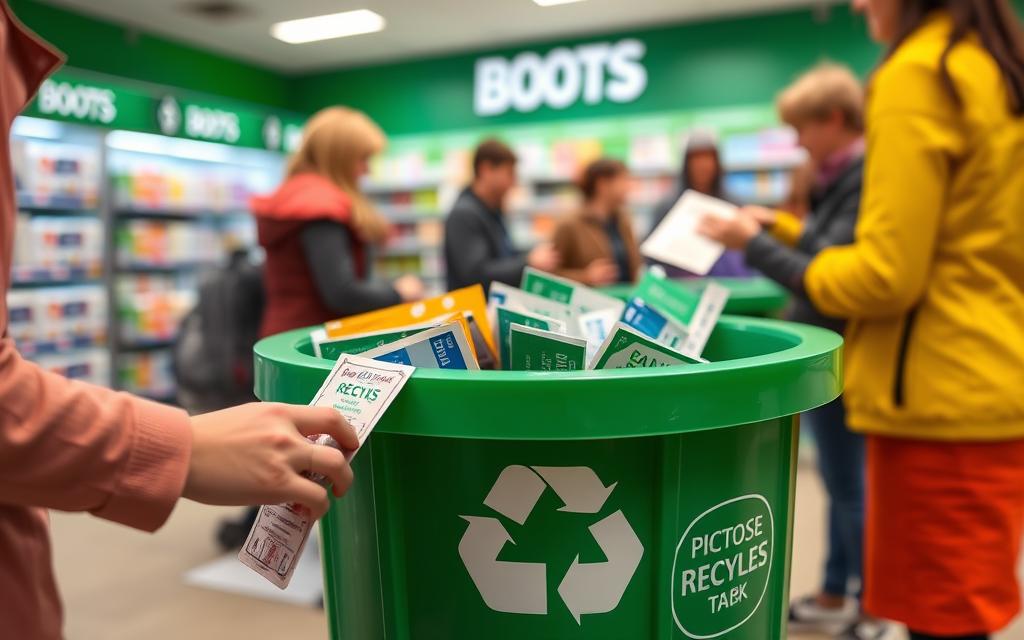 recycle blister packs boots