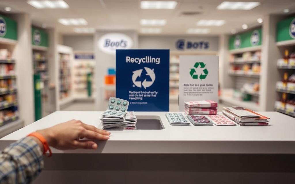 recycling blister packs boots