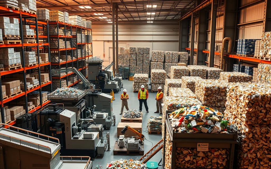 recycling center technology