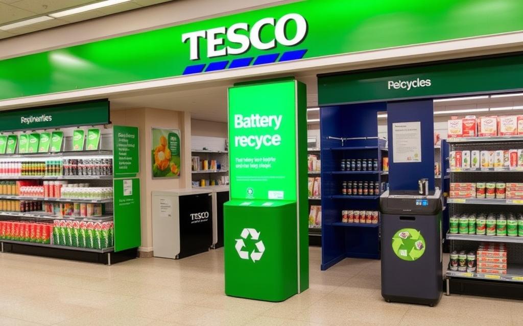 tesco battery recycling locations