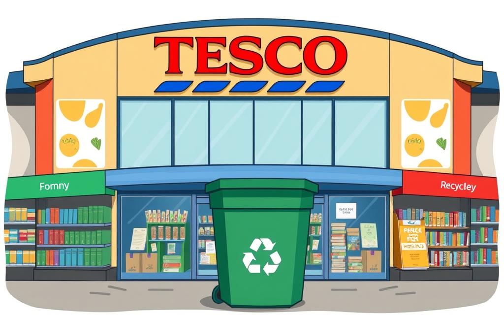 tesco book recycling near me