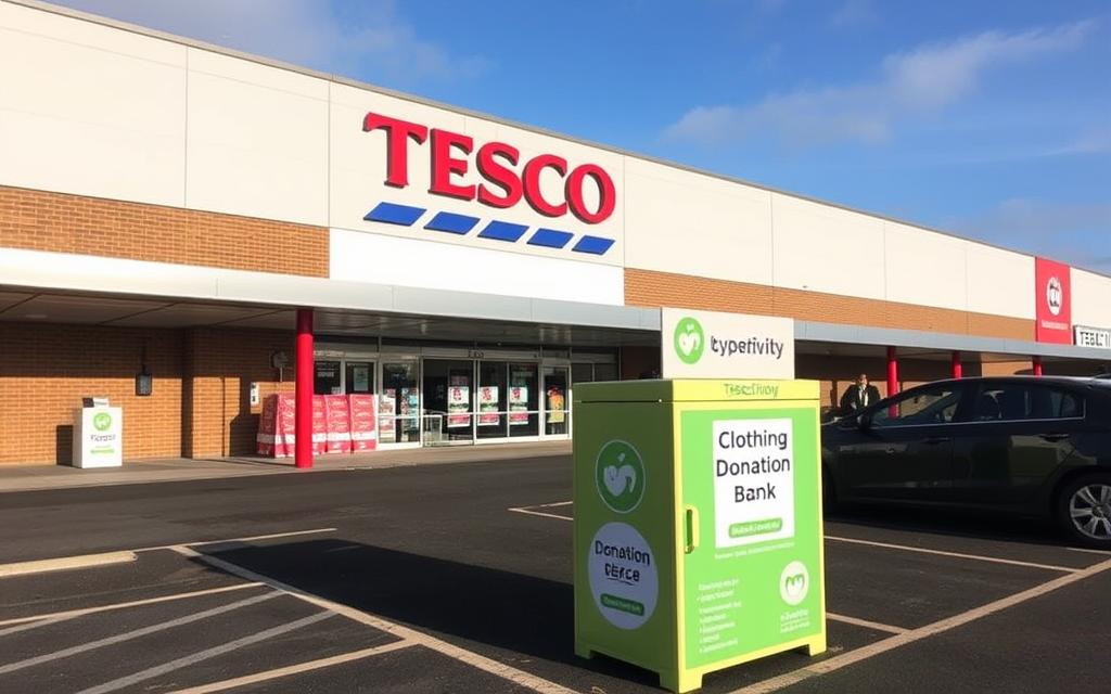 tesco clothing recycling near me