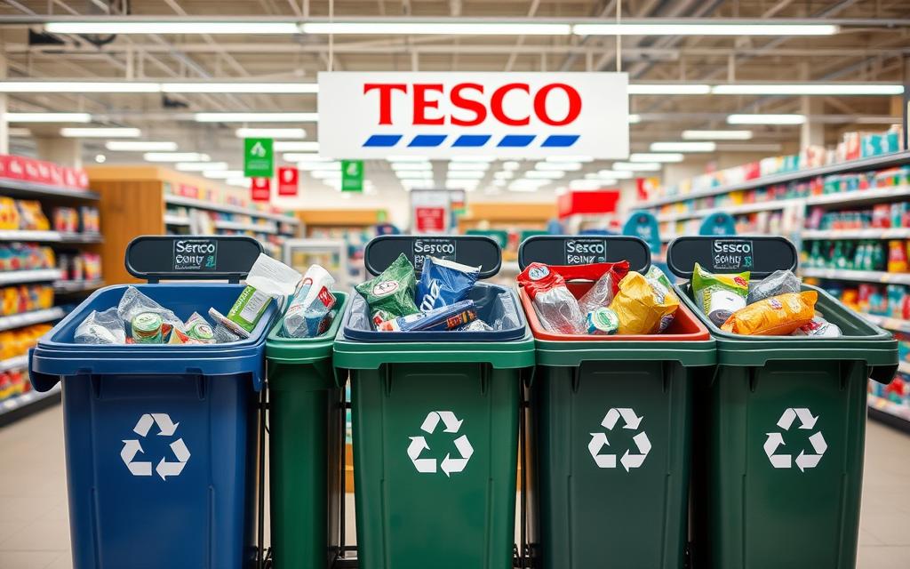 tesco recycling bin types
