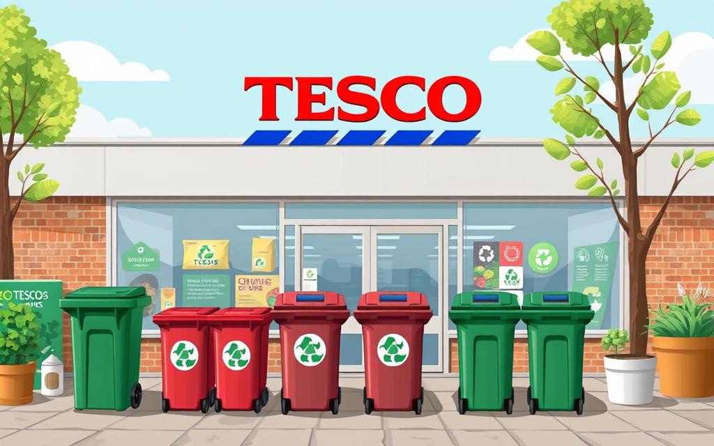 tesco recycling bins near me