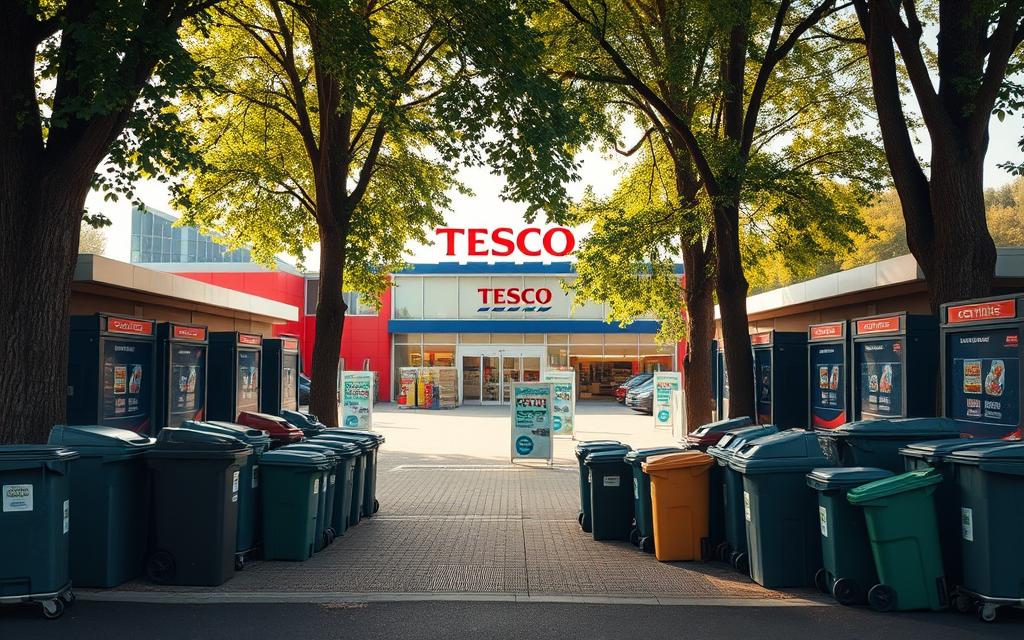 tesco recycling centre