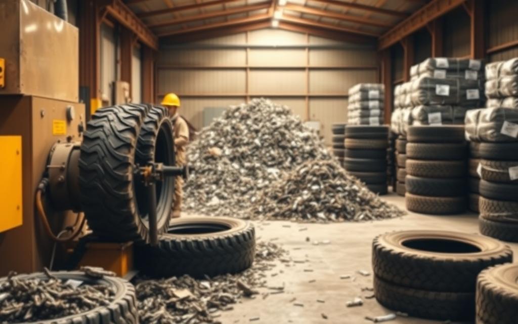 tire recycling costs