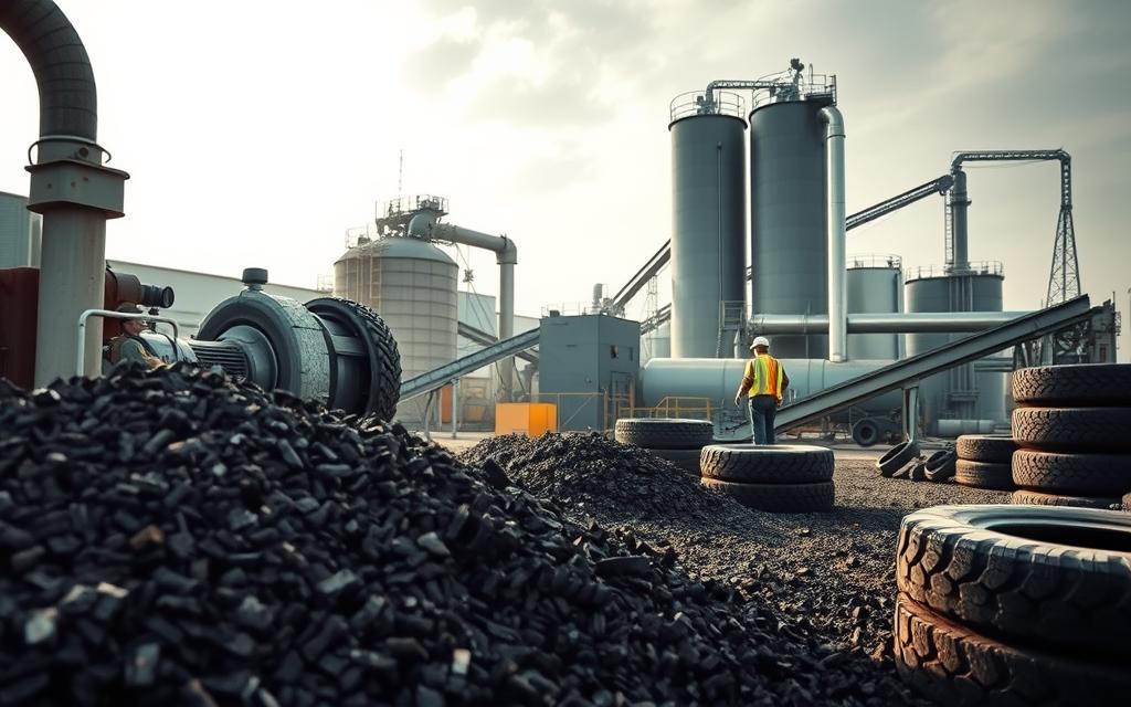 tire recycling process