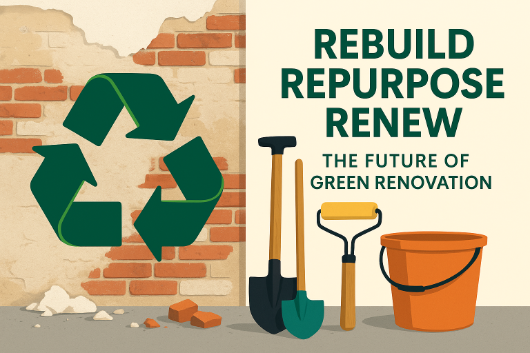 Rebuild, Repurpose, Renew: The Future of Green Renovation