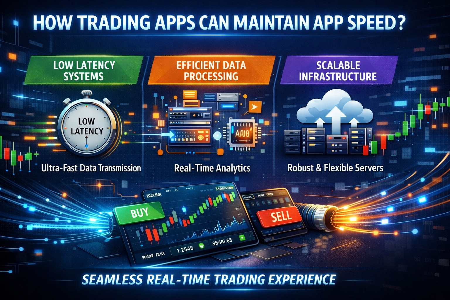 How Trading Apps Can Maintain App Speed?