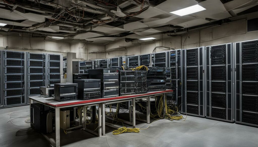network equipment decommissioning