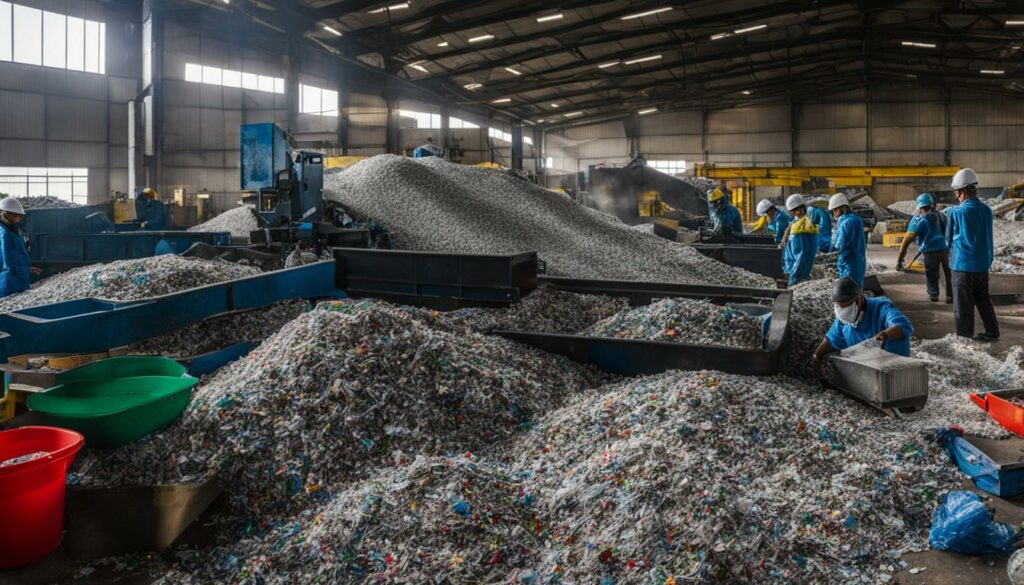 plastic recycling services and rubber recycling solutions