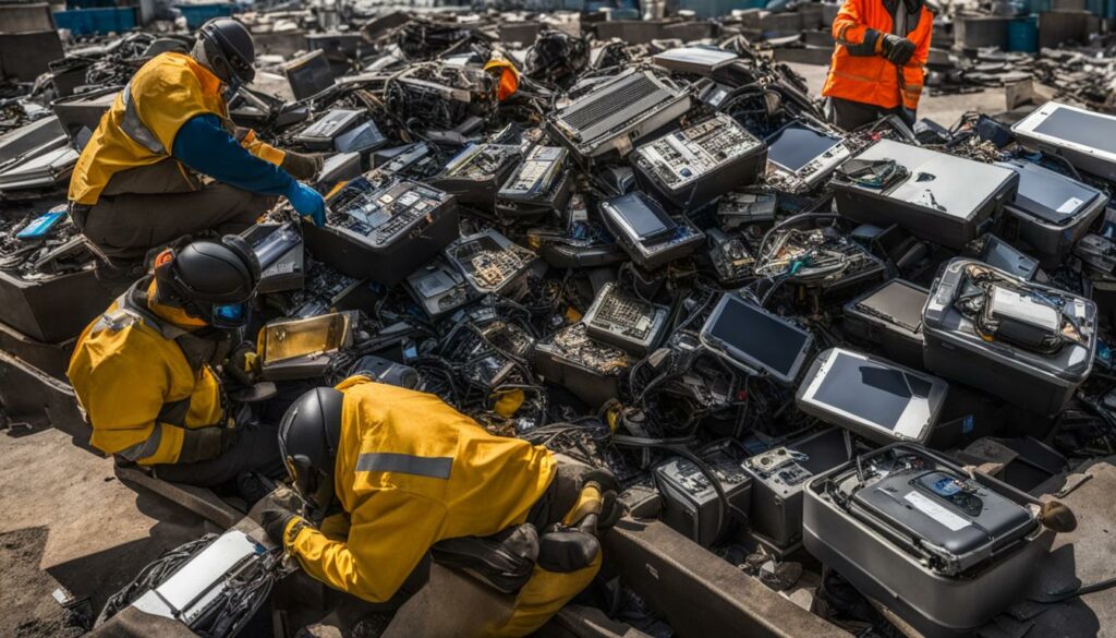 responsible e-waste management