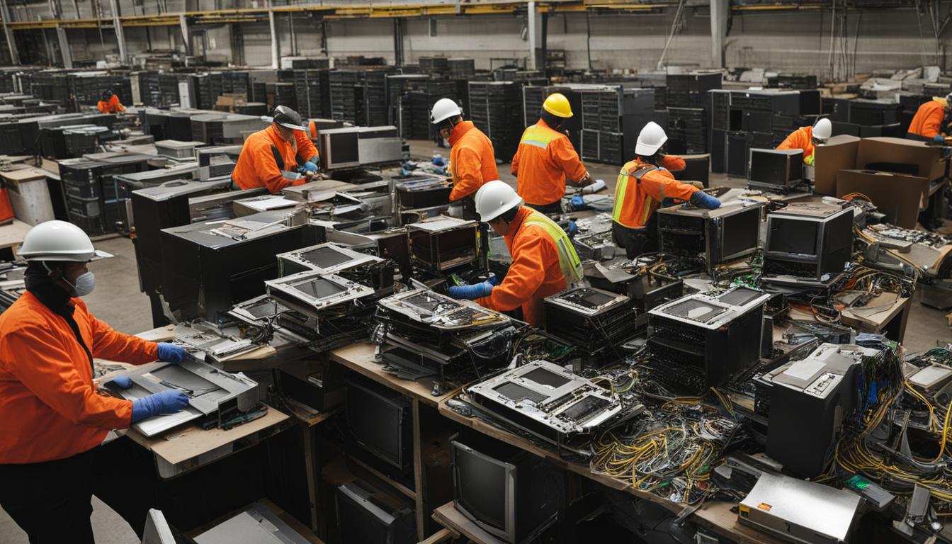 Computer Recycling Preparation