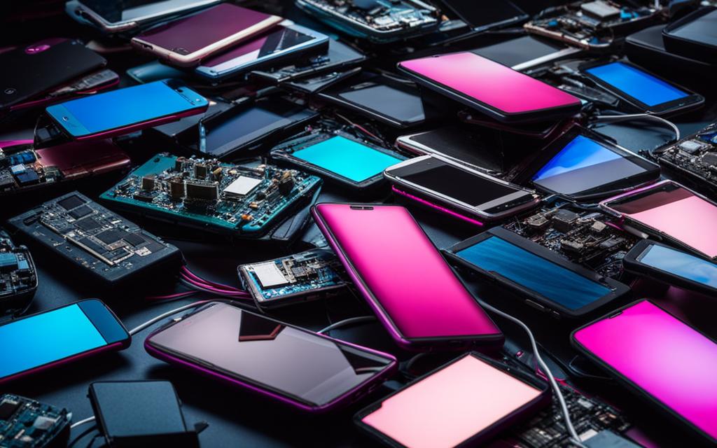 Digital Divide Recycled Phones Tablets