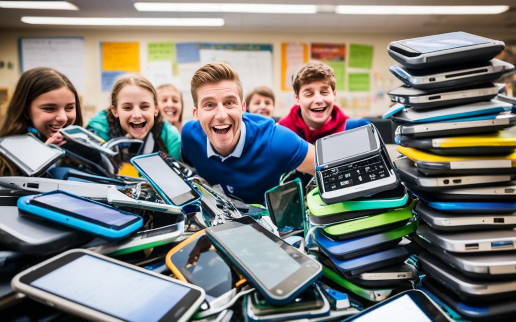 School Benefits Phone Tablet Recycling