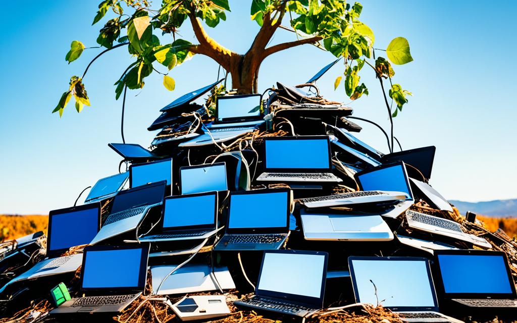 Climate Change Laptop Recycling